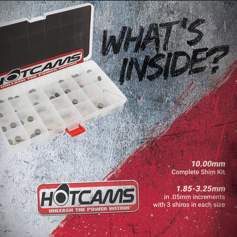 Hot Cams 10.00mm Complete Valve Shim Kit HCSHIM31 for Various KTM Adventure Street Super Duke & Enduro Dirt Bikes - Image 3